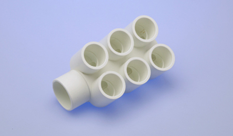 1" Manifold with 6 1/2" Ports