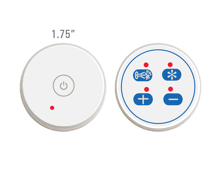 Command Round Air or Water Keypads